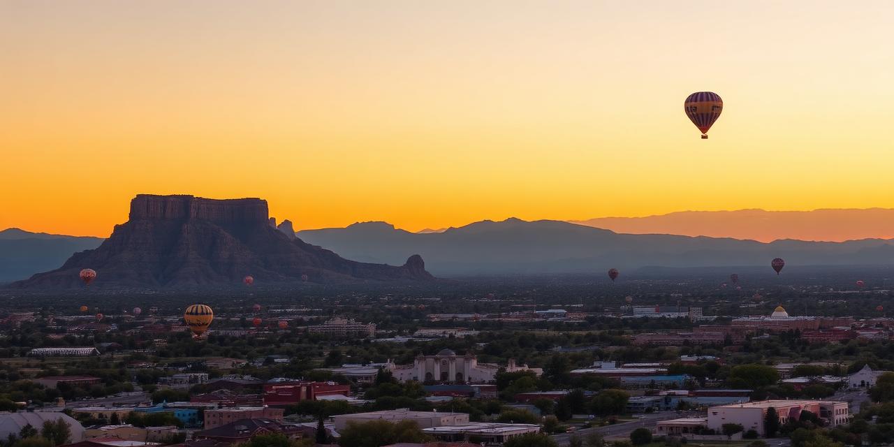 Albuquerque skyline — flyer delivery and door hanger distribution serving every neighborhood in Albuquerque, New Mexico