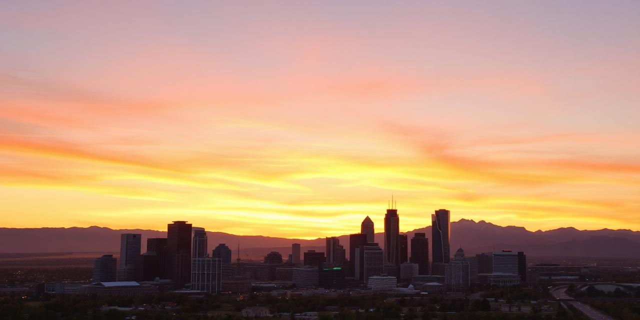 Denver skyline — flyer delivery and door hanger distribution serving every neighborhood in Denver, Colorado