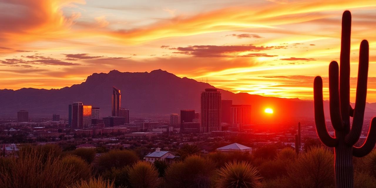Phoenix skyline — flyer delivery and door hanger distribution serving every neighborhood in Phoenix, Arizona