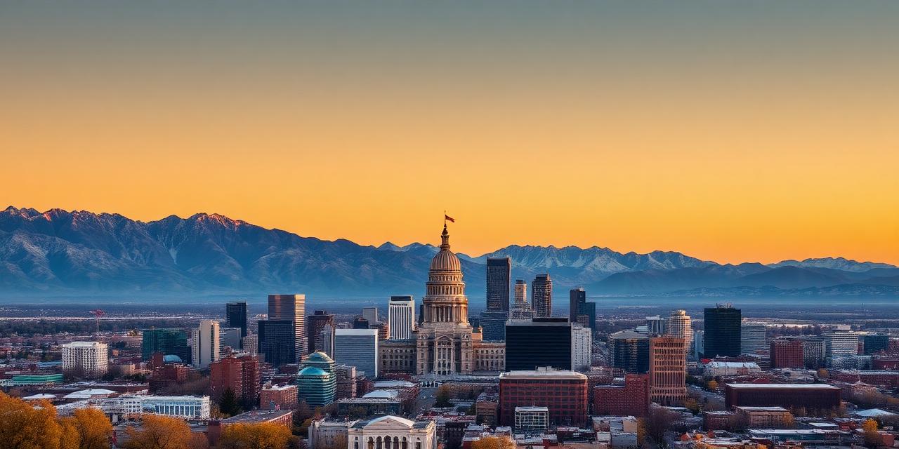 Salt Lake City skyline — flyer delivery and door hanger distribution serving every neighborhood in Salt Lake City, Utah