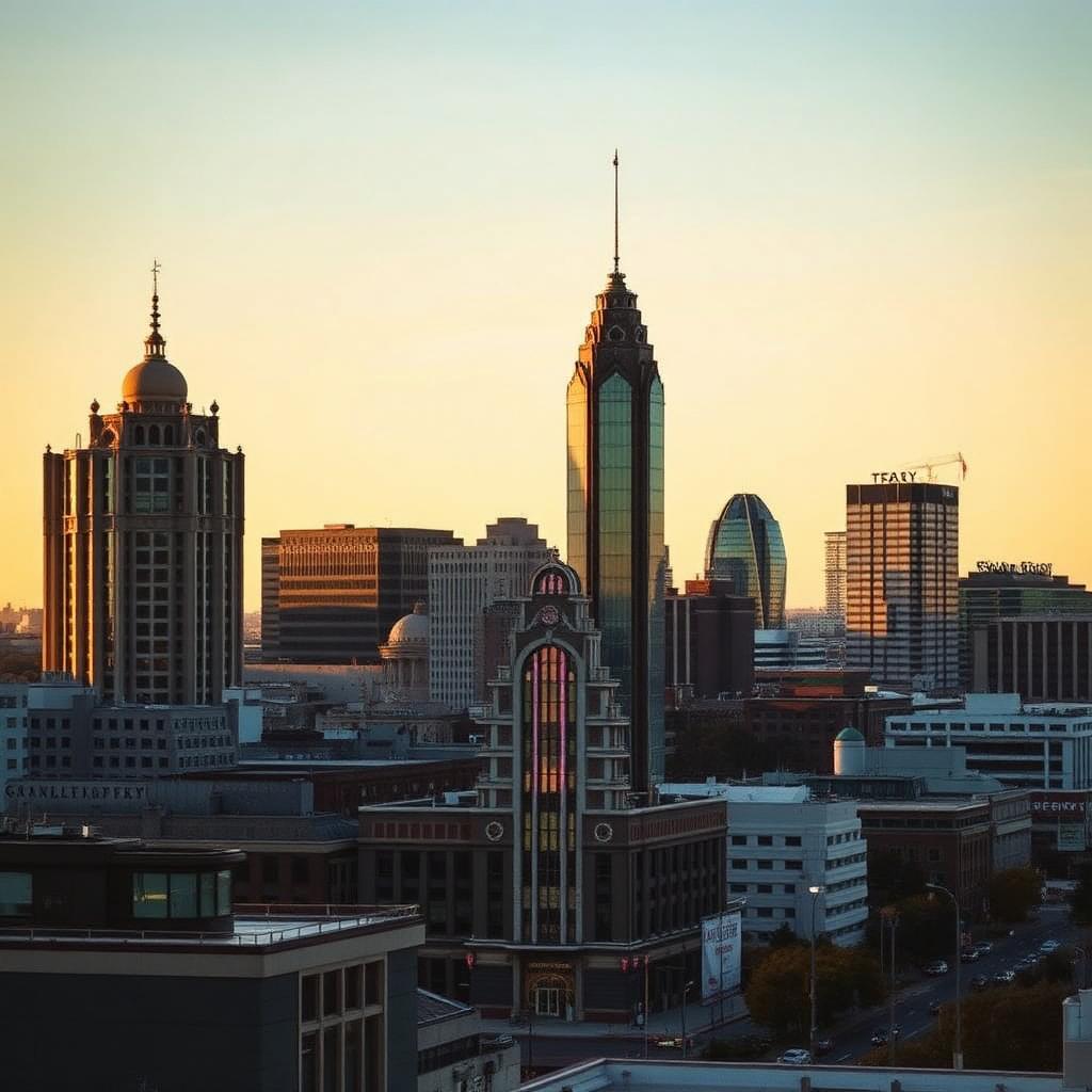 Tulsa, OK skyline — flyer delivery and door hanger distribution covering every neighborhood in the Oil Capital of the World
